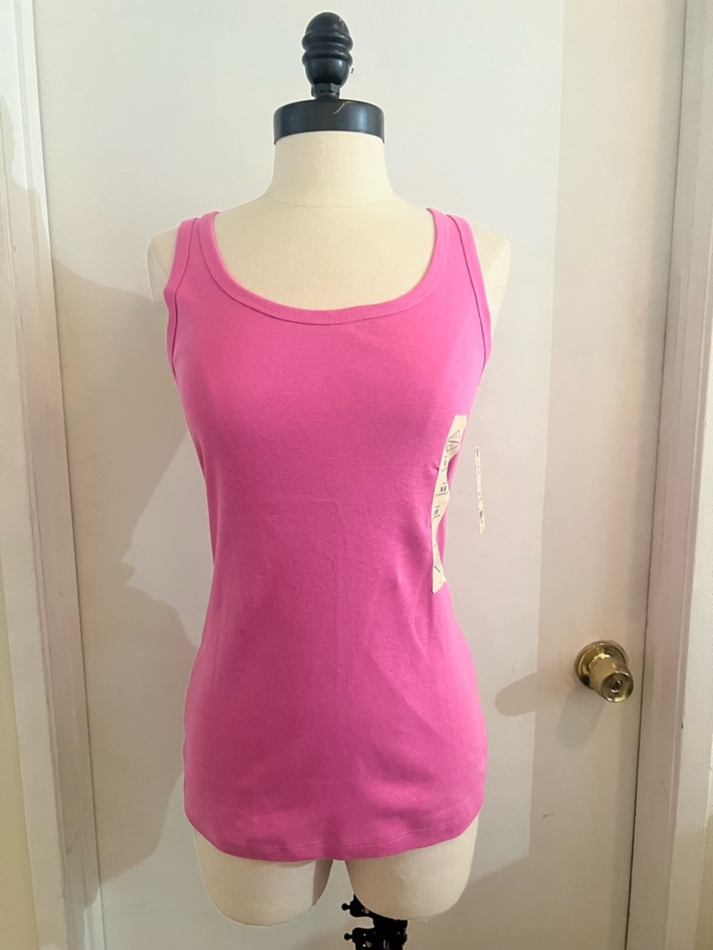 St. John's Bay Bright Pink Scoop Neck Tank
